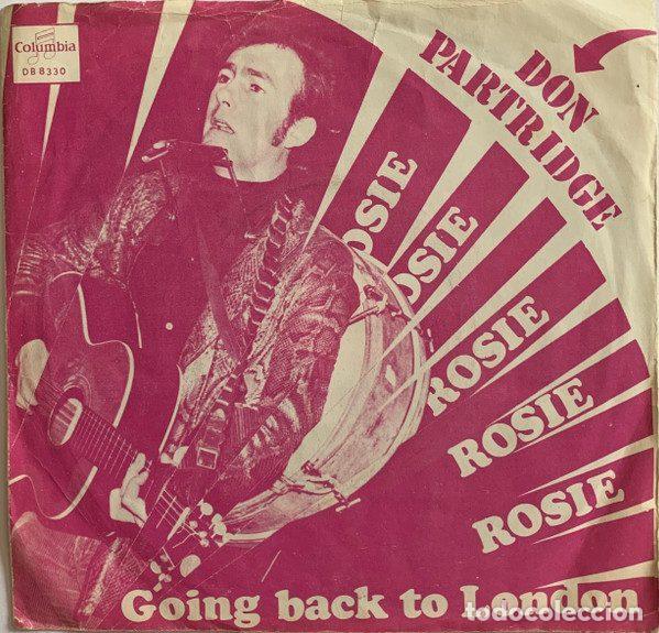 Discos de vinil: Don Partridge &ndash; Rosie (Vinyl, Columbia DB 8330)
