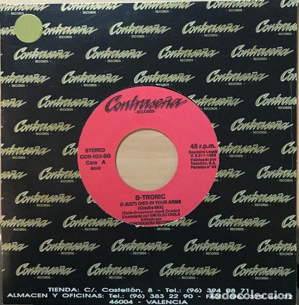 Discos de vinil: B-Tronic &ndash; (I Just) Died In Your Arms (Vinyl, Contrase&ntilde;a Records CON-023-SG)