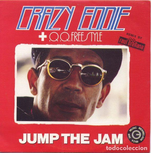 Discos de vinil: Crazy Eddie + Q.Q. Freestyle &ndash; Jump The Jam (Vinyl, Blanco Y Negro BNS-270)