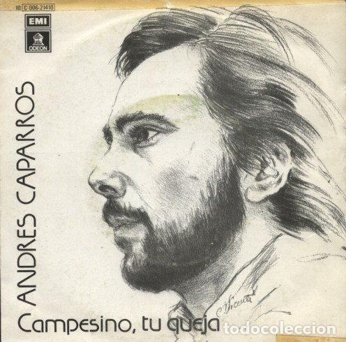 Vinyl records: Andres Caparros &ndash; Campesino, Tu Queja (Vinyl, Odeon 10 C 006-21410)