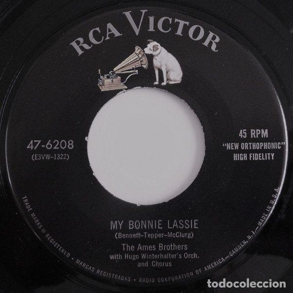 Vinyl-Schallplatten: The Ames Brothers &ndash; My Bonnie Lassie / So Will I (Vinyl, RCA Victor 47-6208)