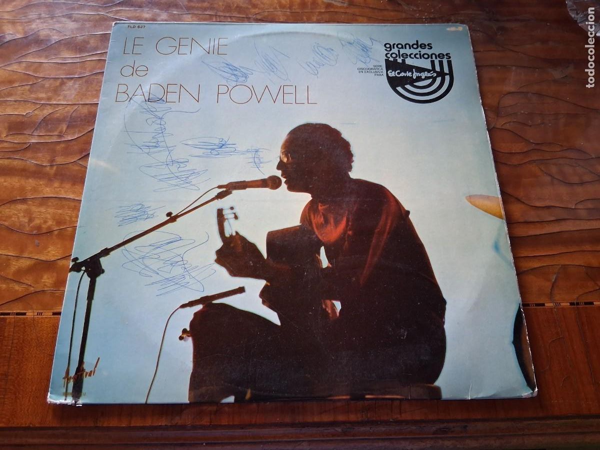 Discos de vinilo: Lp disco de vinilo m&uacute;sica Le G&eacute;nie de Baden Powell compositor brasile&ntilde;o Baden Powell