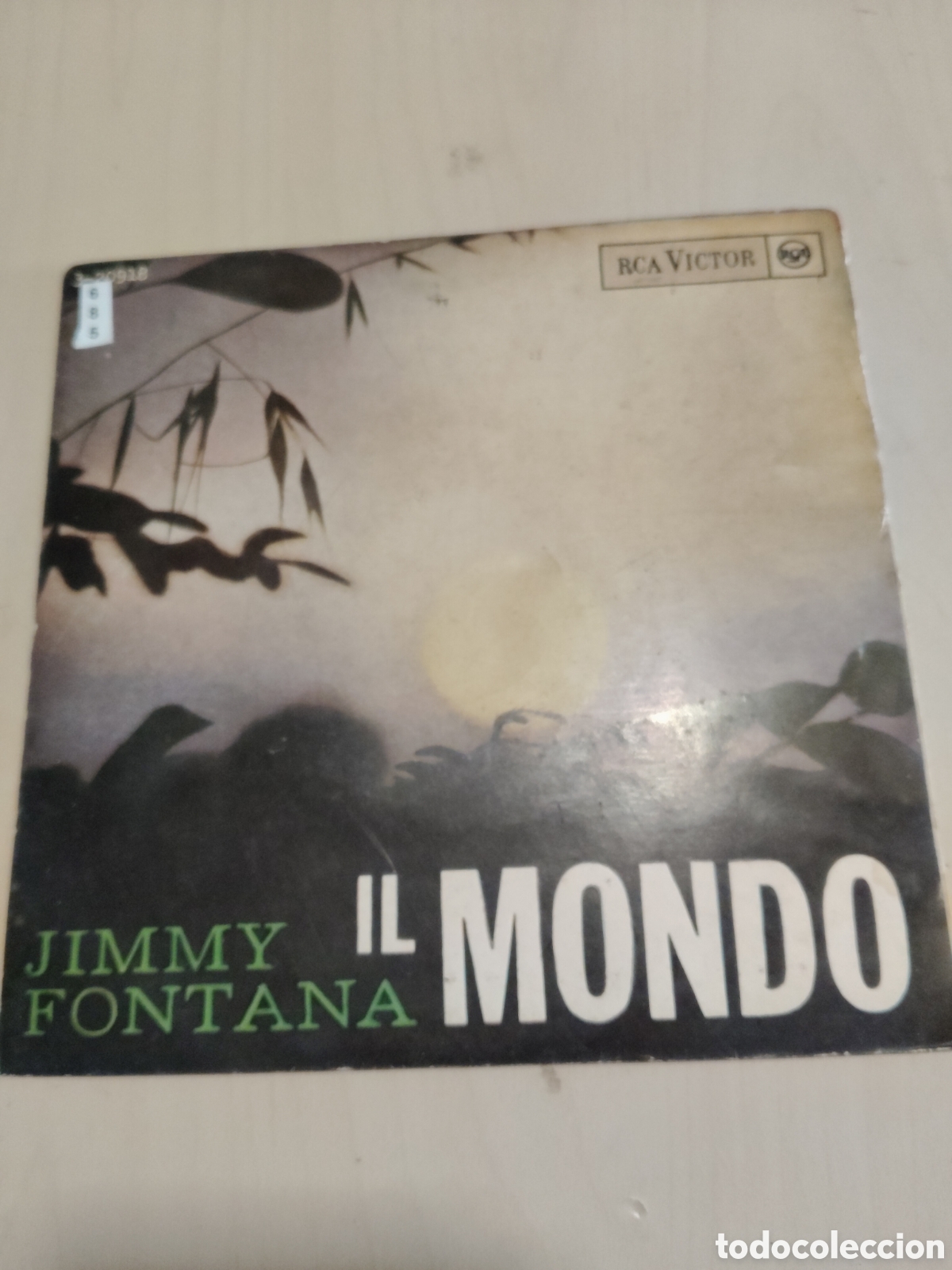 Discos de vinilo: MV685 Jimmy fontana il mondo MINI VINILO