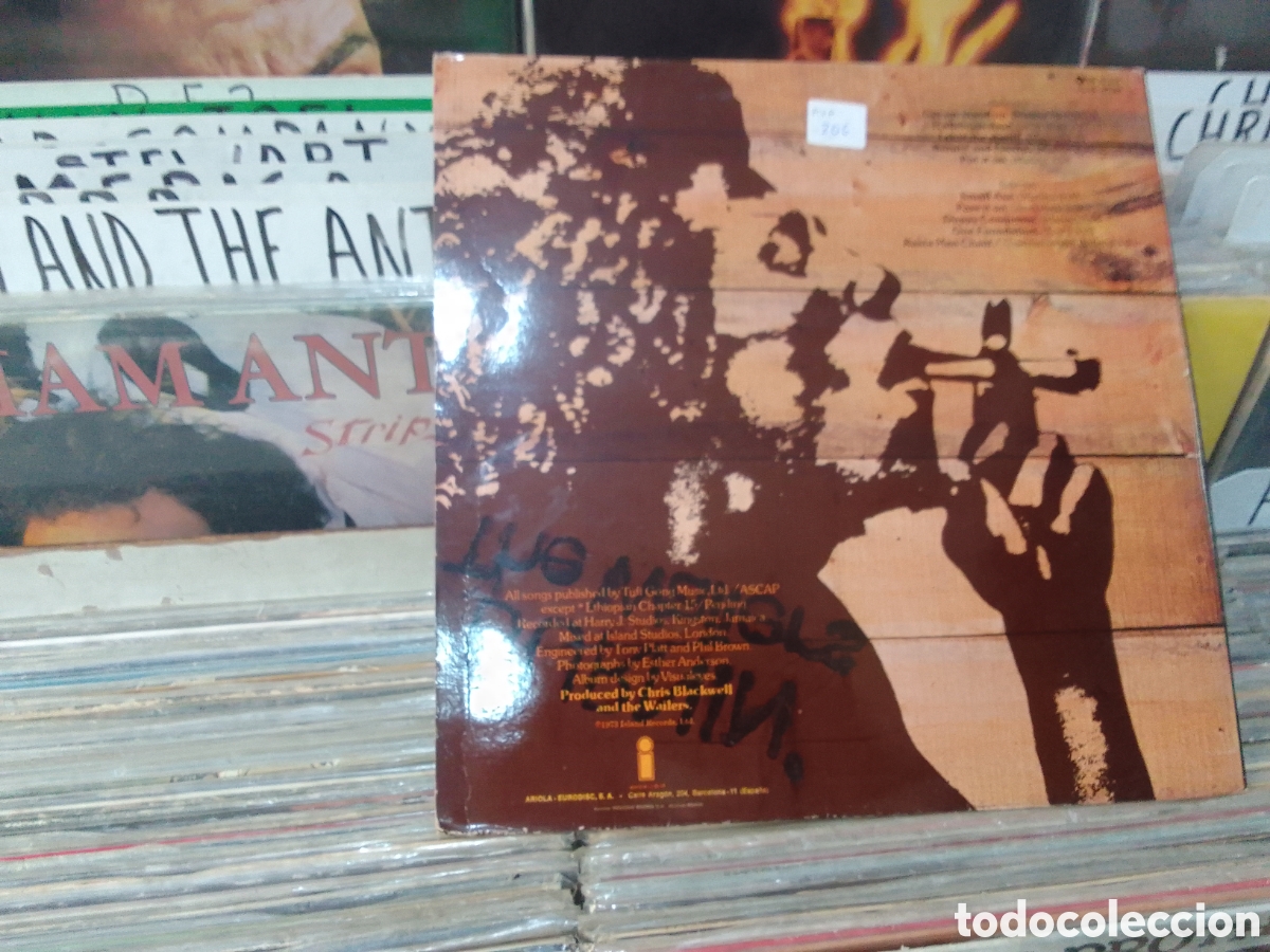 Discos de vinilo: Burnin,the wailers,bob Marley - Foto 2