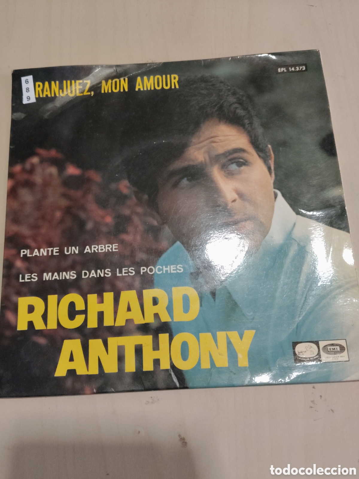 Discos de vinilo: MV689 Richard Anthony Aranjuez MINI VINILO - Foto 1