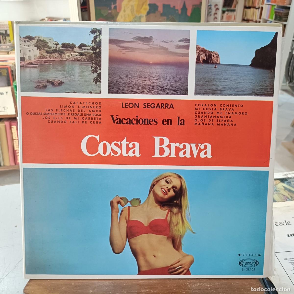 Discos de vinilo: Le&oacute;n Segarra - Vacaciones en la Costa Brava - LP. sello MoviPlay 1969 (Regional)