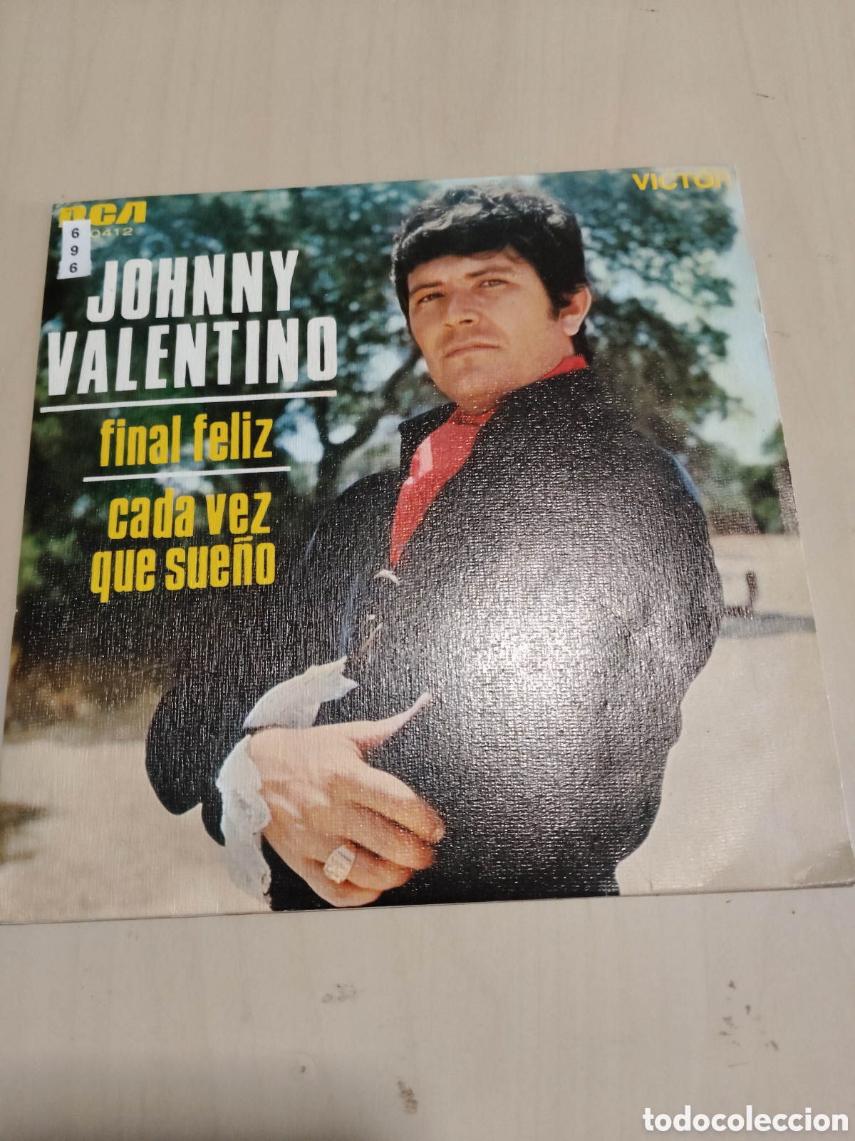 Discos de vinilo: MV696 johnny valentino final feliz MINI VINILO