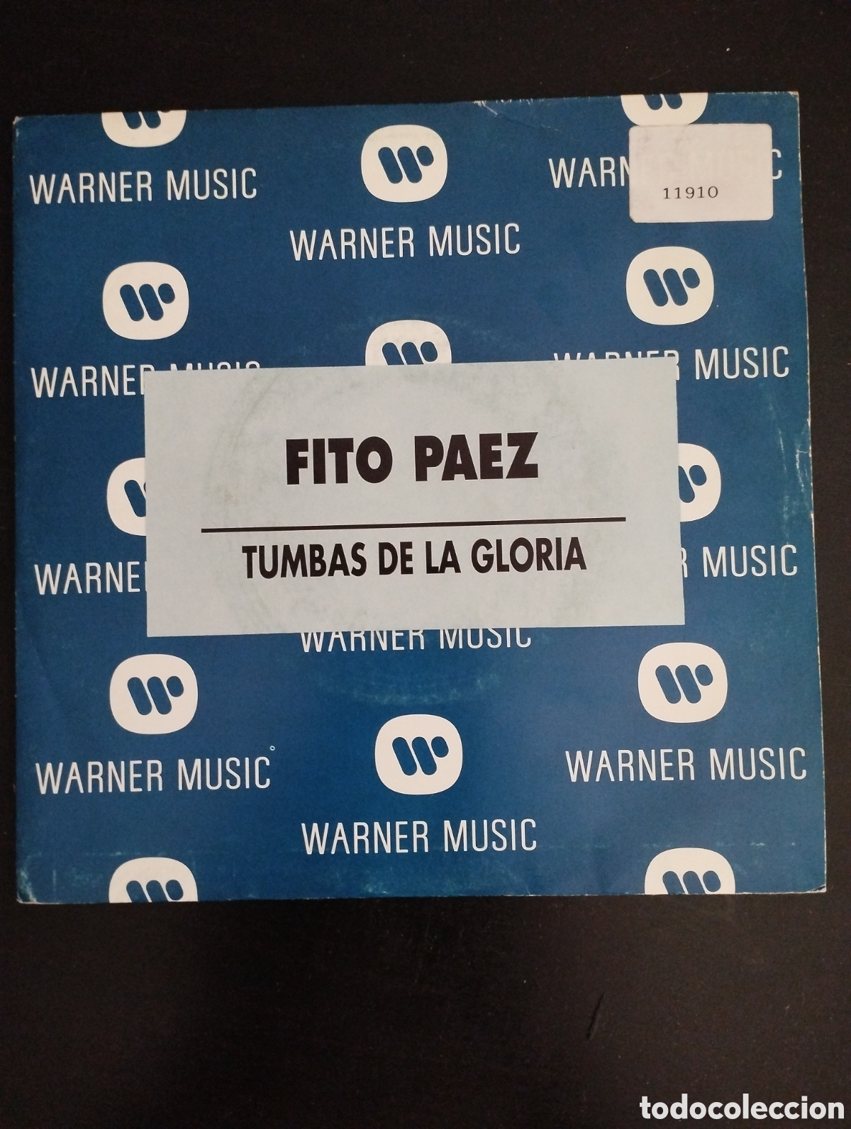 Discos de vinilo: Fito P&aacute;ez &ndash; Tumbas De La Gloria. 1992. Espa&ntilde;a. Vinilo, 7&rdquo;, Single, Promo. WEA &ndash; 1.599
