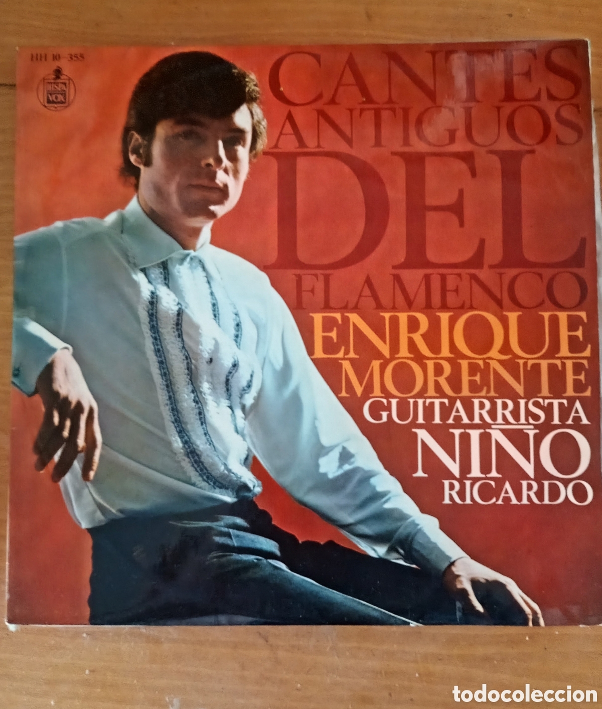 Discos de vinilo: 1&ordf; EDICI&Oacute;N ORIGINAL (1969) VINILO LP ENRIQUE MORENTE - CANTES ANTIGUOS DEL FLAMENCO | HISPAVOX - EST
