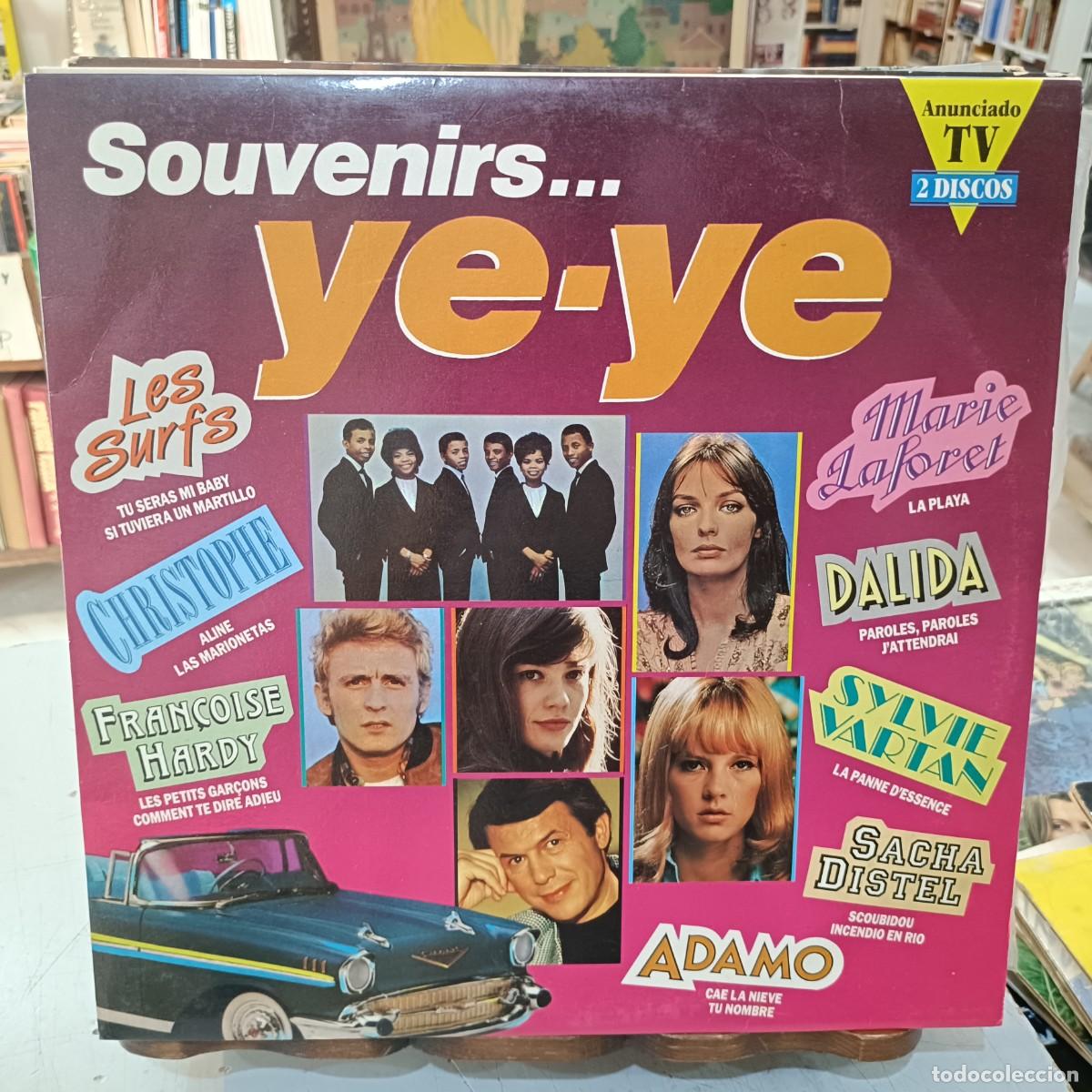 Discos de vinilo: Souvenirs Ye-Ye - Varios - Doble LP. sello Perfil 1991