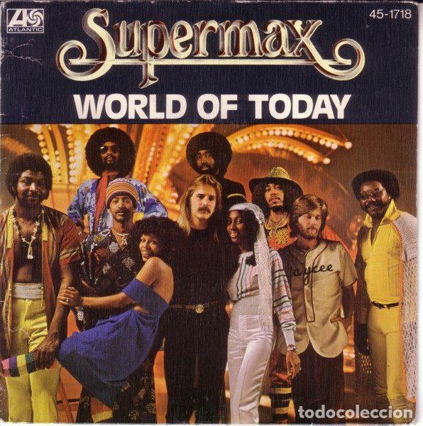 Discos de vinil: Supermax &ndash; World Of Today (Vinyl, Atlantic 45-1718)