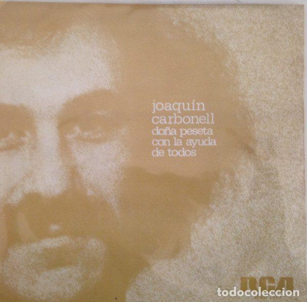 Dischi in vinile: Joaqu&iacute;n Carbonell &ndash; Do&ntilde;a Peseta (Vinyl, RCA SPBO-2421)