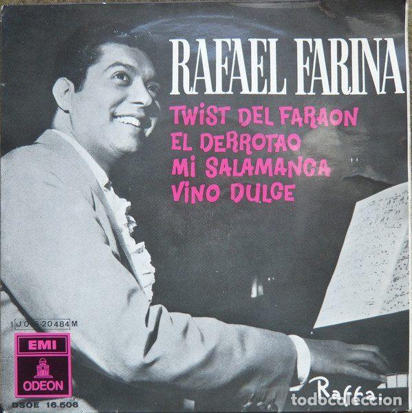 Disques de vinyle: Rafael Farina &ndash; Twist Del Fara&oacute;n (Vinyl, Odeon DSOE 16.506)