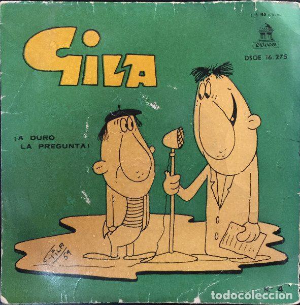 Discos de vinil: Gila &ndash; A Duro La Pregunta (Vinyl, Odeon DSOE 16.275)