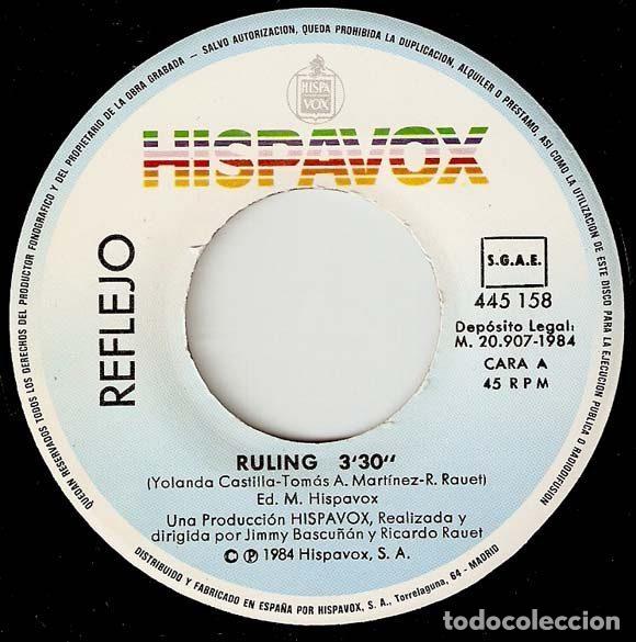 Discos de vinilo: Reflejo &ndash; Ruling (Vinyl, Hispavox 445 158) - Foto 3