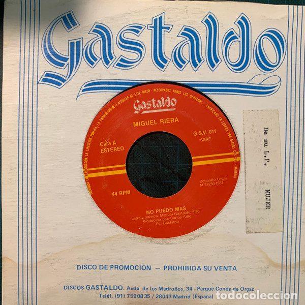 Discos de vinil: Miguel Riera &ndash; No Puedo Mas (Vinyl, Gastaldo GSV-011)