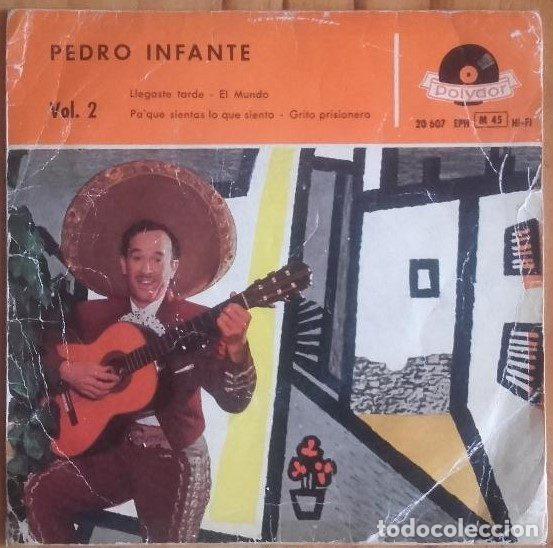 Vinyl-Schallplatten: Pedro Infante &ndash; Canciones Populares, Vol. 2 (Vinyl, Polydor 20 607 EPH)