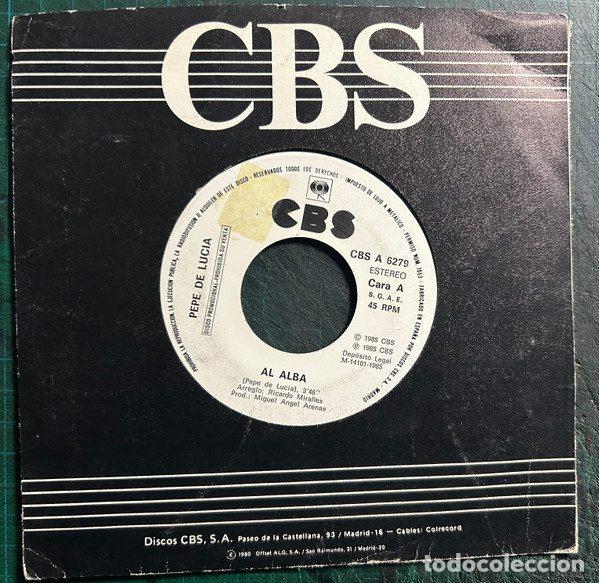 Dischi in vinile: Pepe De Luc&iacute;a &ndash; Al Alba (Vinyl, CBS CBS A 6279)