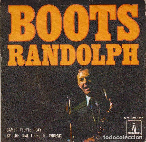 Vinyl-Schallplatten: Boots Randolph &ndash; Games People Play (Vinyl, Monument SN-20.187)
