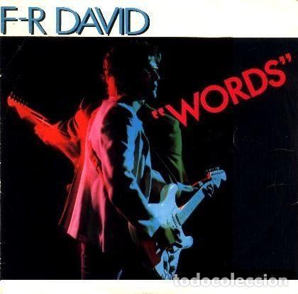 Discos de vinilo: F.R. David &ndash; Words (Vinyl, Carrere CAR 0036)