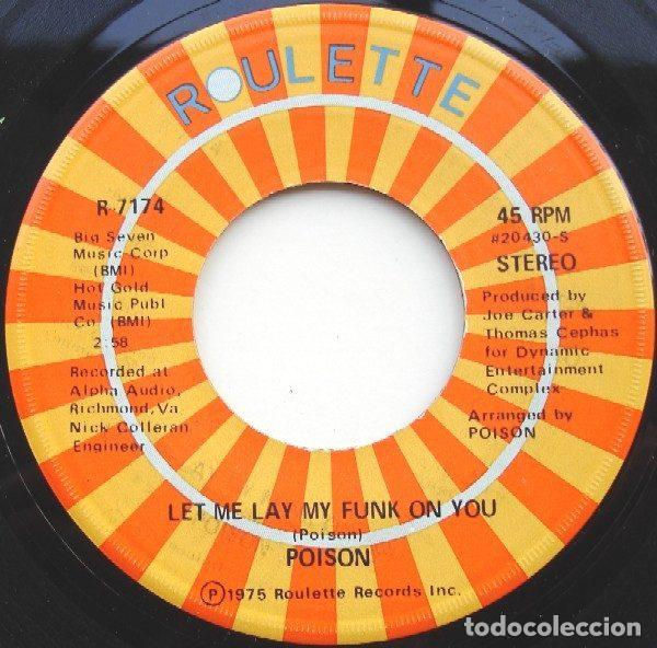 Vinyl-Schallplatten: Poison &ndash; Let Me Lay My Funk On You (Vinyl, Roulette R-7174)