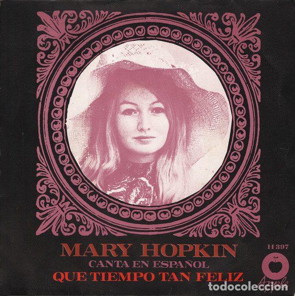 Vinyl-Schallplatten: Mary Hopkin &ndash; Canta En Espa&ntilde;ol - Que Tiempo Tan Feliz (Vinyl, Apple Records H 397)