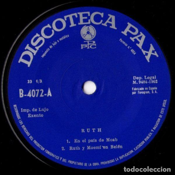 Discos de vinilo: Various &ndash; Ruth - La Espigadora (Vinyl, Pax B-4072) - Foto 3