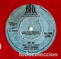 Discos de vinil: Bruce Channel &ndash; Try Me (Vinyl, Bell Records BLL 1030)
