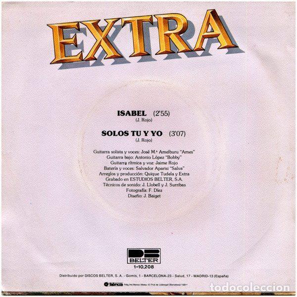 Discos de vinilo: Extra &ndash; Isabel (Vinyl, DB Belter 1-10.208) - Foto 2