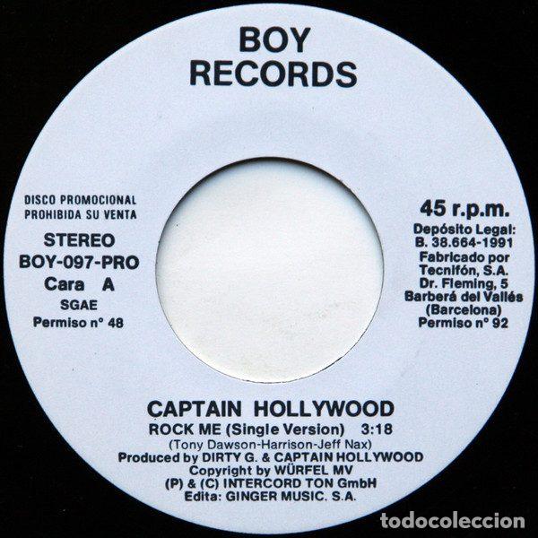 Vinyl records: Captain Hollywood &ndash; Rock Me (Vinyl, Boy Records BOY-097 PRO)
