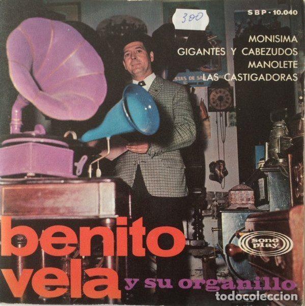 Vinyl records: Benito Vela Y Su Organillo &ndash; Monisima (Vinyl, Sonoplay SBP-10.040)