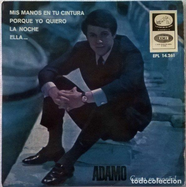 Discos de vinil: Adamo &ndash; Mis Manos En Tu Cintura (Vinyl, La Voz De Su Amo EPL 14.261)