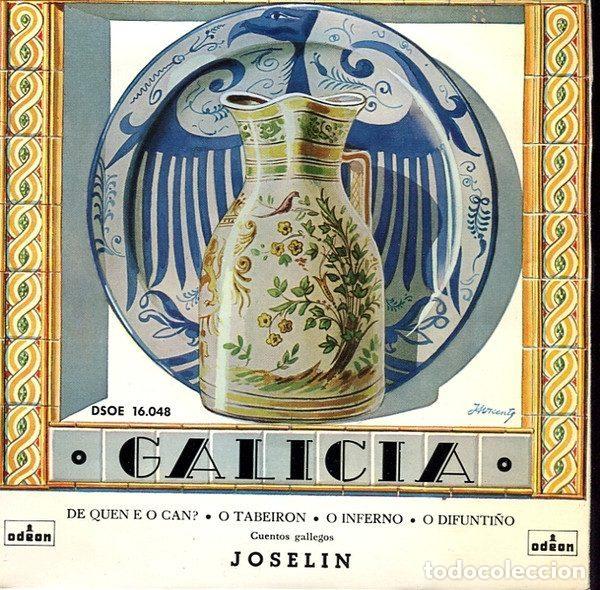 Disques de vinyle: Josel&iacute;n &ndash; Galicia - Cuentos Gallegos (Vinyl, Odeon DSOE 16.048)
