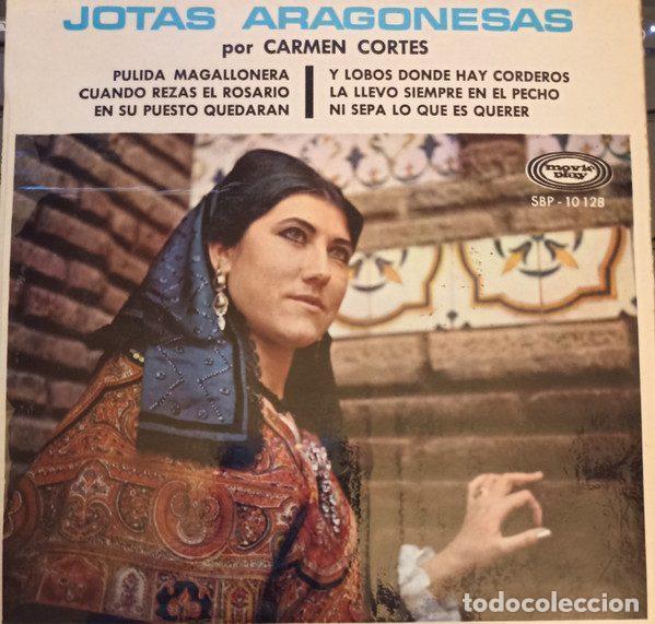 Vinyl-Schallplatten: Carmen Cort&eacute;s &ndash; Jotas Aragonesas (Vinyl, Movieplay Music SBP - 10 128)