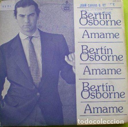 Dischi in vinile: Bert&iacute;n Osborne &ndash; Amame (Vinyl, Hispavox 445 023)