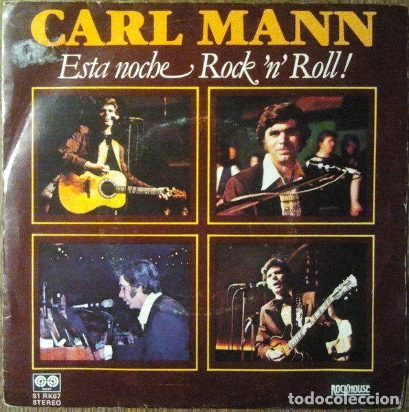Discos de vinilo: Carl Mann &ndash; Esta Noche Rock 'N' Roll (Vinyl, Auvi S1 RK67)
