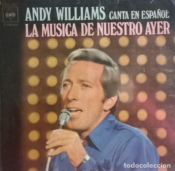 Vinyl-Schallplatten: Andy Williams &ndash; La Musica De Nuestro Ayer (Canta En Espa&ntilde;ol) (Vinyl, CBS CBS 7521)