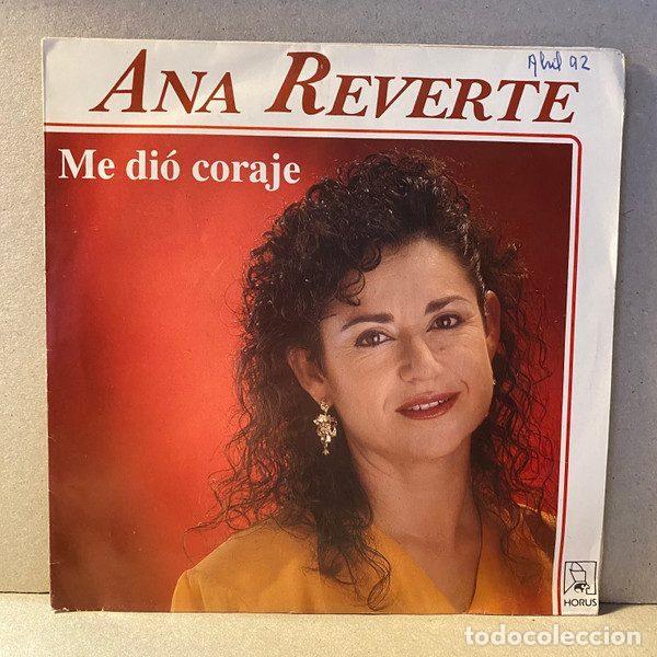 Discos de vinil: Ana Reverte &ndash; Me Dio Coraje (Vinyl, Horus 50.232)