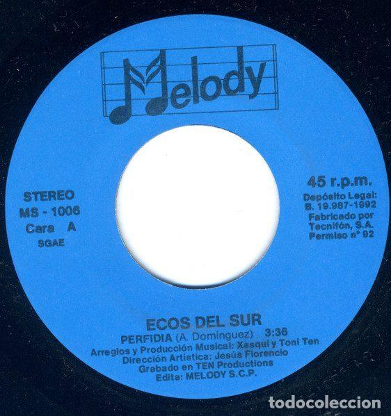 Discos de vinilo: Ecos Del Sur &ndash; Perfidia (Vinyl, Melody MS-1006) - Foto 2