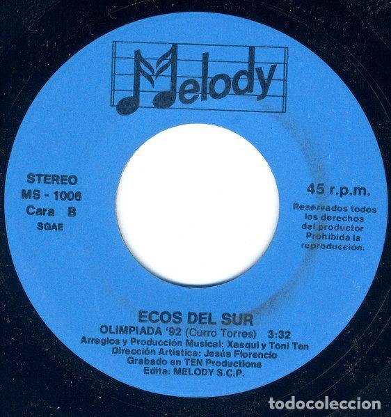 Discos de vinilo: Ecos Del Sur &ndash; Perfidia (Vinyl, Melody MS-1006) - Foto 3