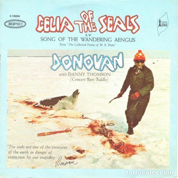 Vinyl-Schallplatten: Donovan With Danny Thompson &ndash; Celia Of The Seals (Vinyl, Epic 5-10694)