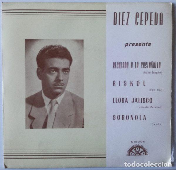 Disques de vinyle: Diez Cepeda &ndash; Recuerdo A la Casta&ntilde;uela (Vinyl, Berta F.M.-68-100)