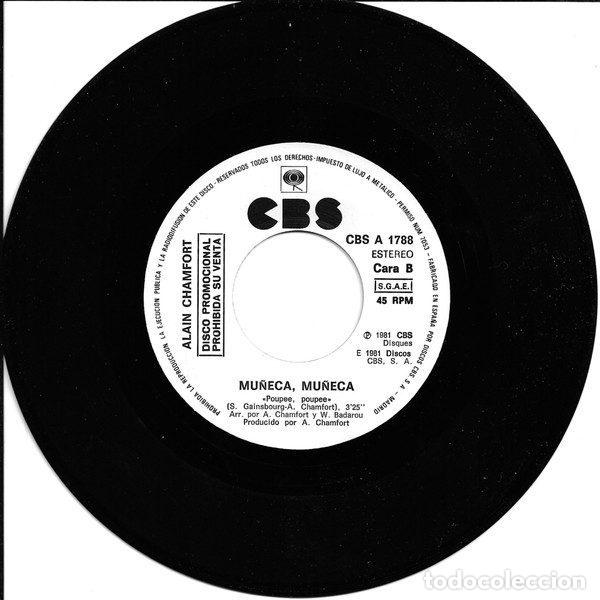 Discos de vinilo: Alain Chamfort &ndash; Bamb&uacute; (Vinyl, CBS CBS A-1788) - Foto 4