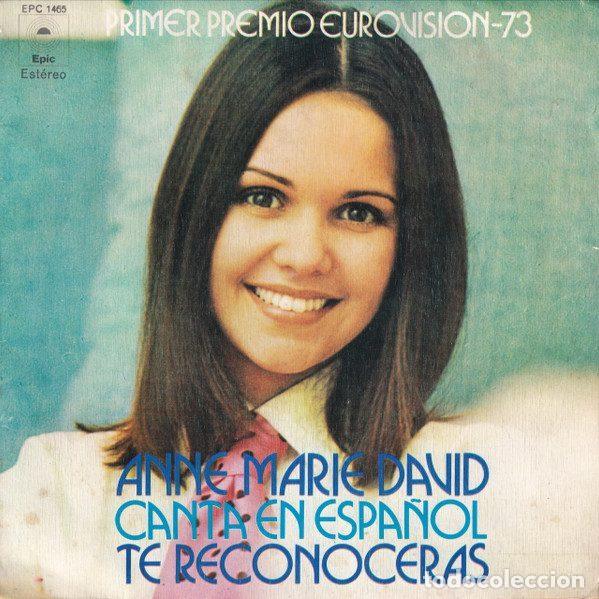 Discos de vinil: Anne Marie David &ndash; Canta En Espa&ntilde;ol Te Reconoceras (Vinyl, Epic EPC 1465)