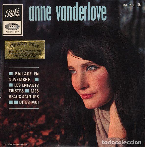 Discos de vinil: Anne Vanderlove &ndash; Ballade En Novembre (Vinyl, Path&eacute; EG 1012)