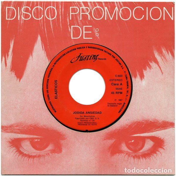 Disques de vinyle: El&aacute;sticos &ndash; Jodida Ansiedad (Vinyl, Justine C-023)