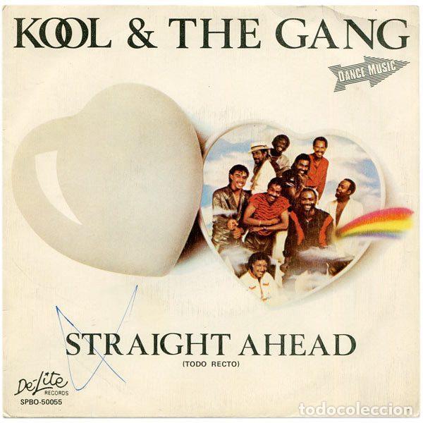 Vinyl records: Kool & The Gang &ndash; Straight Ahead = Todo Recto (Vinyl, De-Lite Records SPBO-50055)
