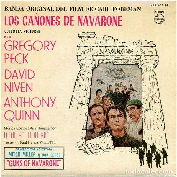 Vinyl-Schallplatten: Dimitri Tiomkin &ndash; Los Ca&ntilde;ones De Navarone (Vinyl, Philips 435 204 BE)