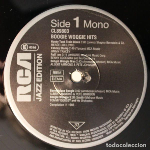 Discos de vinilo: Various &ndash; Boogie Woogie Hits (Vinyl, RCA CL89803) - Foto 3
