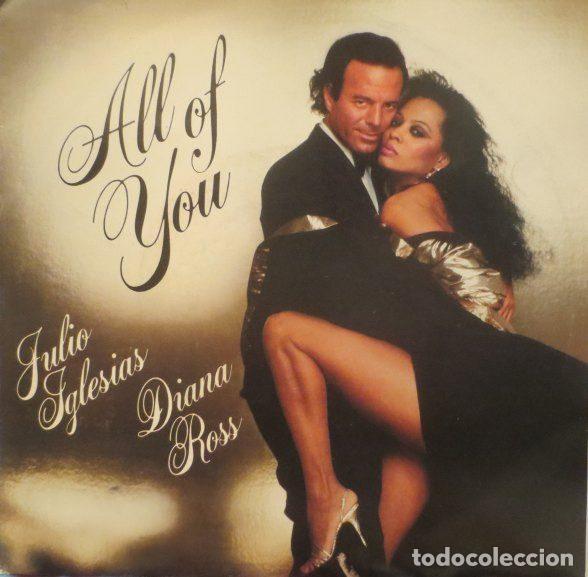 Vinyl records: Julio Iglesias, Diana Ross &ndash; All Of You (Vinyl, CBS A-4522)